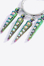 Load image into Gallery viewer, Multicolored Rhinestone Geometric Earrings
