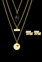 Carregar imagem no visualizador da galeria, Triple-layer MAMA I LOVE YOU 18K gold-plated Pendant Combo Deal
