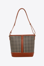 Carregar imagem no visualizador da galeria, Houndstooth PU Leather Shoulder Bag
