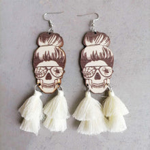 Carregar imagem no visualizador da galeria, Spider Grandma Tassel Detail Dangle Earrings
