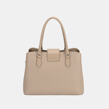 Carregar imagem no visualizador da galeria, David Jones PU Leather Twist-Lock Tote Bag
