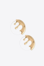 Load image into Gallery viewer, Zinc Alloy and Acetate Stud Earrings
