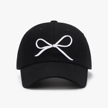 Carregar imagem no visualizador da galeria, Bow Embroidered Cotton Baseball Cap
