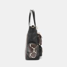 Load image into Gallery viewer, Nicole Lee USA Geometric Pattern Tote Bag
