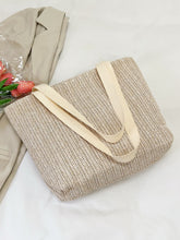 Carregar imagem no visualizador da galeria, Straw Woven Tote Bag
