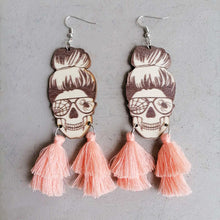 Carregar imagem no visualizador da galeria, Spider Grandma Tassel Detail Dangle Earrings
