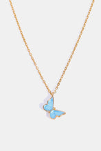 Carregar imagem no visualizador da galeria, Butterfly Pendant Copper 14K Gold-Plated Necklace
