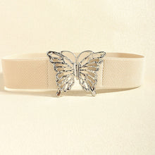 Carregar imagem no visualizador da galeria, Butterfly Alloy Buckle Elastic Belt
