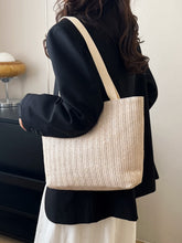 Carregar imagem no visualizador da galeria, Straw Woven Tote Bag
