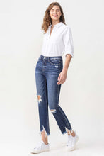 Carregar imagem no visualizador da galeria, Lovervet Jackie Full Size High Rise Crop Straight Leg Jeans
