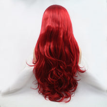 Carregar imagem no visualizador da galeria, 13*3&quot; Lace Front Wigs Synthetic Long Wavy 24&quot; 130% Density
