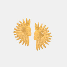 Carregar imagem no visualizador da galeria, Titanium Steel Gold-Plated Earrings
