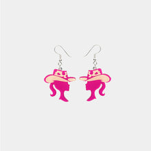 Load image into Gallery viewer, Geometric Shape Acrylic Dangle Earrings
