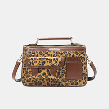 Load image into Gallery viewer, Nicole Lee USA Leopard Top Handle Handbag
