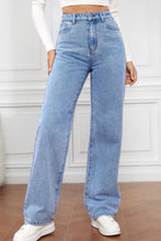 Carregar imagem no visualizador da galeria, High Waist Straight Jeans
