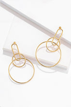 Load image into Gallery viewer, Speak For Yourself Link Hoop Earrings
