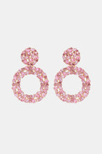 Carregar imagem no visualizador da galeria, Round Shape Acrylic Dangle Earrings
