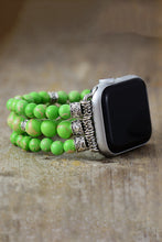 Carregar imagem no visualizador da galeria, Synthetic Imperial Jasper Beaded Watchband Bracelet
