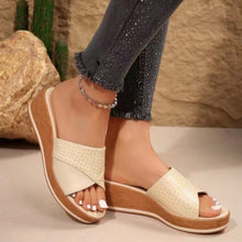 Carregar imagem no visualizador da galeria, PU Leather Open Toe Sandals
