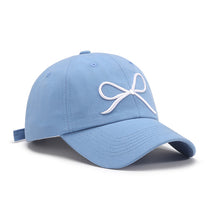 Carregar imagem no visualizador da galeria, Bow Embroidered Cotton Baseball Cap
