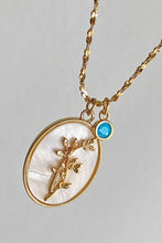 Carregar imagem no visualizador da galeria, Flower Shell Pendant Copper Necklace
