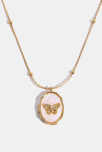 Carregar imagem no visualizador da galeria, Butterfly Shell Pendant Copper Necklace
