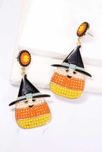 Carregar imagem no visualizador da galeria, Witch&#39;s Hat Shape Synthetic Pearl Dangle Earrings
