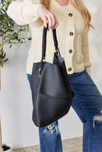 Carregar imagem no visualizador da galeria, SHOMICO Vegan Leather Handbag with Pouch
