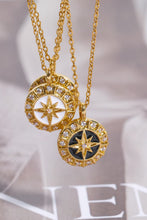 Carregar imagem no visualizador da galeria, Zircon Decor North Star Pendant Copper Necklace
