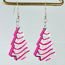 Carregar imagem no visualizador da galeria, Geometric Shape Acrylic Dangle Earrings
