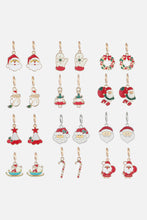 Load image into Gallery viewer, Christmas Theme Alloy Earrings
