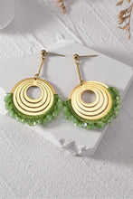 Carregar imagem no visualizador da galeria, Contrast Stainless Steel Earrings
