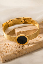 Carregar imagem no visualizador da galeria, 18K Gold-Plated Copper Wide Bracelet
