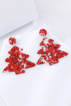 Carregar imagem no visualizador da galeria, Christmas Tree Acrylic Earrings
