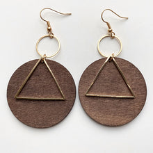 Carregar imagem no visualizador da galeria, Geometric Drop Earrings
