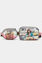 Carregar imagem no visualizador da galeria, Nicole Lee USA Double Pouch Fanny Pack
