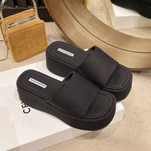 Load image into Gallery viewer, Open Front Platform Sandals
