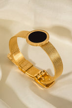 Carregar imagem no visualizador da galeria, 18K Gold-Plated Copper Wide Bracelet
