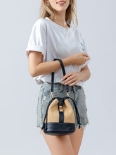 Load image into Gallery viewer, Straw Braided Adjustable Strap Bucket Bag
