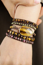 Carregar imagem no visualizador da galeria, Natural Stone Layered Bracelet
