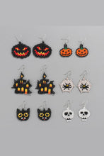 Load image into Gallery viewer, Halloween Theme Earrings
