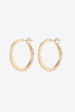 Load image into Gallery viewer, Minimalist Copper Hoop Earrings
