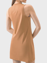 Load image into Gallery viewer, Round Neck Sleeveless Active Dress
