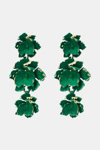 Carregar imagem no visualizador da galeria, Flower Shape Zinc Alloy Dangle Earrings
