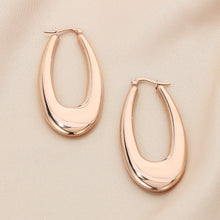 Carregar imagem no visualizador da galeria, Stainless Steel Hinged Hoop Earrings
