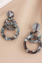 Carregar imagem no visualizador da galeria, Acrylic Double-Hoop Earrings
