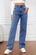 Carregar imagem no visualizador da galeria, High Waist Straight Jeans
