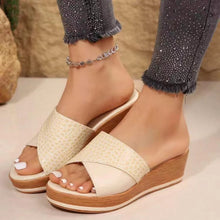 Load image into Gallery viewer, PU Leather Open Toe Sandals
