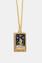 Carregar imagem no visualizador da galeria, Tarot Card Pendant Stainless Steel Necklace
