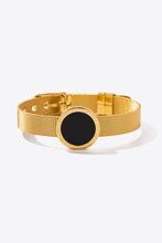 Carregar imagem no visualizador da galeria, 18K Gold-Plated Copper Wide Bracelet
